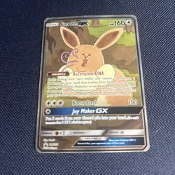 Pokemon Eevee GX SM233 SM Promo Full Art Holo Card Basic 160 HP English - Image 1