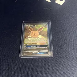 Pokemon Eevee GX SM233 SM Promo Full Art Holo Card Basic 160 HP English - Image 4
