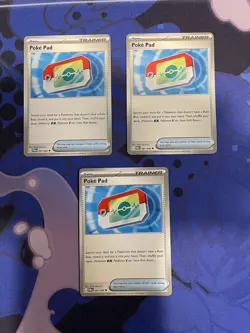 Poke Pad 081/088 Pokemon TCG ME: Perfect Order x3 Trainer Common - Image 2