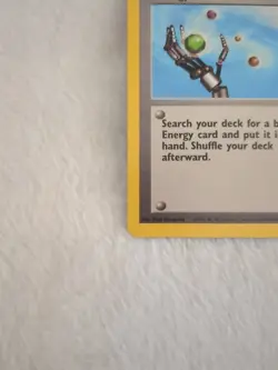 Pokemon TCG Energy Search Fossil Set 59/62 Regular LP. - Image 4