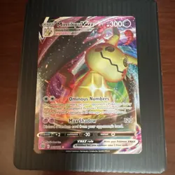 Pokemon Mimikyu Vmax 069/172 brilliant stars Ultra Rare - Image 1