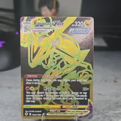 Pokemon Rayquaza VMAX TG29/TG30 Silver Tempest Full Art Holo Secret Rare - Image 1