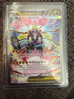 Pokemon TCG Perfect Order Mega Zygarde EX 120/088 SIR - Image 1