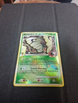 Pokemon Butterfree FB Holo League Promo Platinum Supreme Victors 17/147 NM - Image 2