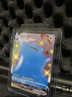 Pokemon TCG Ditto VMAX Shining Fates SV119/SV122 Holo Shiny Holo Rare - Image 3