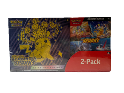 Pokemon Surging Sparks ETB And Booster Bundle Costco Set of 2 - Image 1