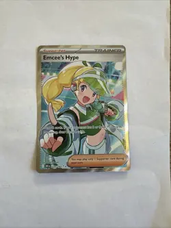 Emcee's Hype Ultra Rare SV10: #220/182 - Destined Rivals - Pokemon TCG - NM - Image 1