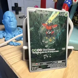 Pokemon Tapu Bulu Illustration Rare Holo Basic SV4a 065/064 Grass 140 HP - Image 2