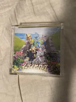 Pokemon TCG Sword & Shield: Eevee Heroes Booster Box(30 Packs, Japanese) 4521329314143 - Image 1