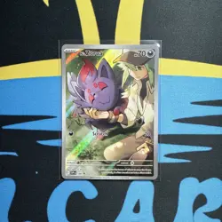 2023-25 Pokemon SV Black Star Promos SVP EN N's Zorua #189 - Image 1