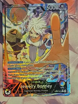 One Piece TCG EB04 Jewelry Bonney Leader Alt Art In Hand Ship 1 Day English - Image 1