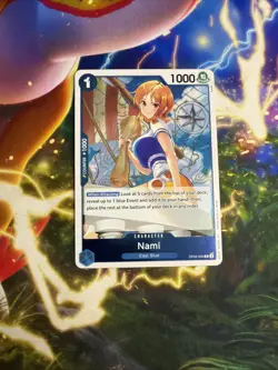 One Piece TCG Nami OP09: Emperors in the New World Foil - Image 3