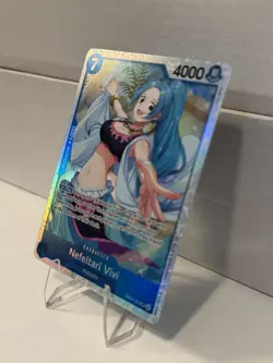 Nefeltari Vivi One Piece OP14 The Azure Sea's Seven Super Rare #025 - Image 3
