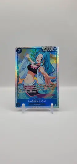 Nefeltari Vivi EB04-025 Super Rare Foil OP14 One Piece The Azure Sea's Seven - Image 1
