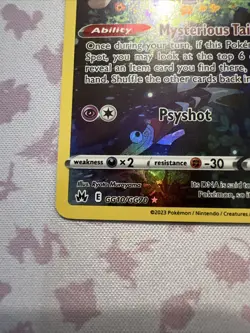 Pokemon Card Galarian Gallery Holo Crown Zenith Mew GG10/GG70 NM Condition - Image 3