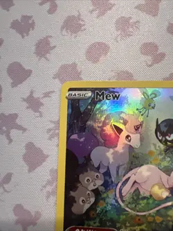 Pokemon Card Galarian Gallery Holo Crown Zenith Mew GG10/GG70 NM Condition - Image 4