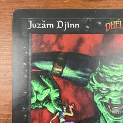 Magic The Gathering MTG Oversized Juzam Djinn LP Jumbo 6x9 Promo Duelist - Image 2