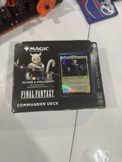 Magic the Gathering Final Fantasy Deck Sealed; Scions And Spellcraft Box damaged - Image 1