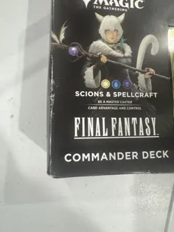 Magic the Gathering Final Fantasy Deck Sealed; Scions And Spellcraft Box damaged - Image 3