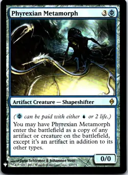 Phyrexian Metamorph R The List Reprints 42 LP - Image 1