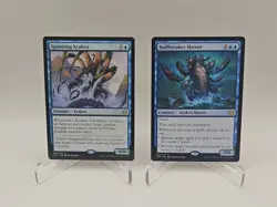 MTG Spawning Kraken 033 C21 + Hullbreaker Horror 063 VOW Rare NM - Image 1