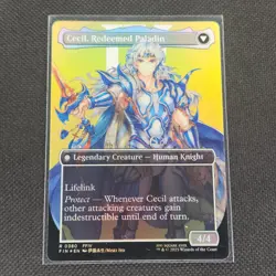 Cecil, Dark Knight - 0380 - R - Borderless - Foil - FF - MTG - NM/M - Image 2