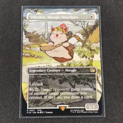 Stiltzkin, Moogle Merchant - 0327 - R - Borderless - FF - MTG - NM/M - Image 1