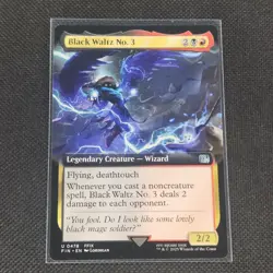 Black Waltz No. 3 - 0478 - U - Extended - Non Foil - FF - MTG - NM/M - Image 1