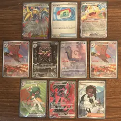 POKEMON TCG Perfect Order Lot Of 10 Cards: IR, Full Art, EX, Full Art Trainer - Image 2