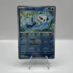 Pokemon Oshawott 021/086 Sv: White Flare Master Ball Pattern Common Holo Card - Image 1