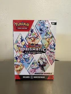 Pokemon TCG: Scarlet & Violet-Prismatic Evolutions Booster Bundle SEALED - Image 1