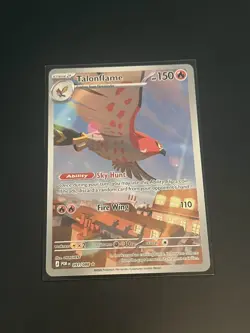 Pokemon Talonflame 091/088 91 English NM Perfect Order Mega Evolution IR - Image 1