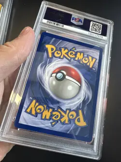 1999 POKEMON BASE SET UNLIMITED #14 RAICHU-HOLO PSA 8 - Image 4