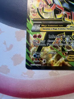 M Houndoom EX (Full Art) 154/162 Breakthrough Pokemon TCG LP - Image 3