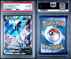 2022 Pokemon Lumineon V Alternate Full Art 156/172 Brilliant Stars Holo PSA 10 - Image 3