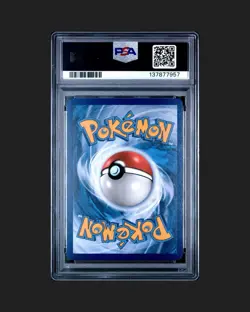 2019 POKEMON SUN & MOON COSMIC ECLIPSE #38 BLASTOISE & PIPLUP GX PSA 8 - Image 2