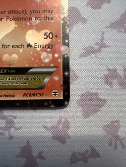 Pokemon Generations TCG Flareon EX RC6/RC32 Radiant Collection Holo NM/LP - Image 2