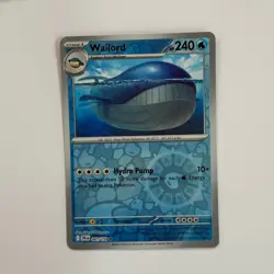 Wailord 041/159 R Journey Together Pokemon Reverse Holo NM/M JTG - Image 1