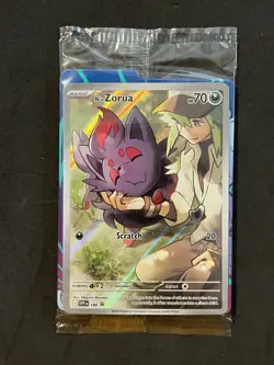 N’s Zorua SEALED ETB Promo 189 Pokemon Journey Together Elite Trainer Box - Image 1