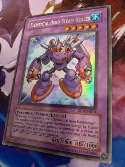 Yugioh - Elemental Hero Steam Healer - DP1-EN013 - Ultra Rare - Unl Ed - MP - Image 1