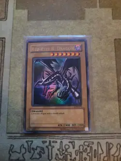 YUGIOH RED-EYES B. DRAGON LOB-070 ULTRA UNLIMITED ED MP - Image 1