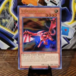 Yu-Gi-Oh! Y-Dragon Head LCKC-EN006 Ultra Rare UNLIMITED Near Mint NM - Image 1