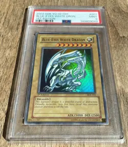 Yu-Gi-Oh! SDK-001 Blue-Eyes White Dragon 1st Edition PSA 9 Mint - Ultra Rare - Image 1