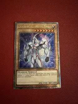 Yugioh TCG Elemental Hero Neos Quarter Century Rare Limited Edition TN23-EN006 - Image 1