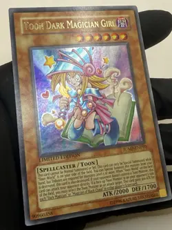 Yu-Gi-Oh Toon Dark Magician Girl JUMP-EN010 Ultra Rare Limited Edition NM - Image 3