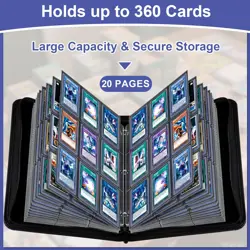360 Pockets Toploaders Binder, 9 Pocket Toploaders Binder for Cards Storage, ... - Image 5