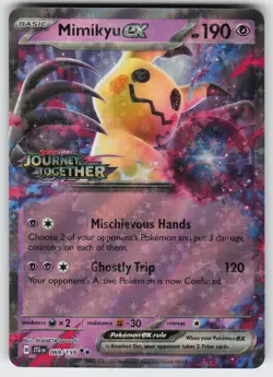 Mimikyu ex (Journey Together Stamped) Double Rare Miscellaneous Cards & Products - Image 1