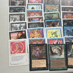 VTG MAGIC THE GATHERING MTG BULK COLLECTION LOT OF 500 Cards All 1990s MOSTLY LP - Image 4
