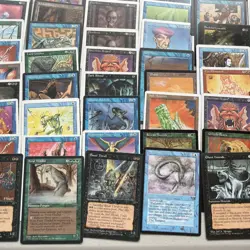 VTG MAGIC THE GATHERING MTG BULK COLLECTION LOT OF 500 Cards All 1990s MOSTLY LP - Image 5