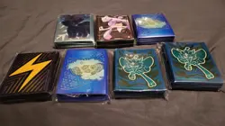 Pokemon TCG Card Sleeves Lot Of 7, From Multiple Sets - Image 2